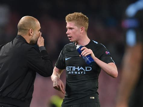 pep guardiola's approach over kevin de bruyne