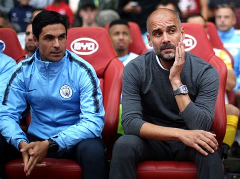 pep guardiola and arteta