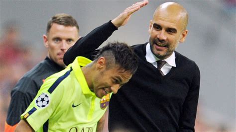 pep guardiola on neymar's performance