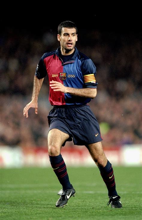 pep guardiola played for