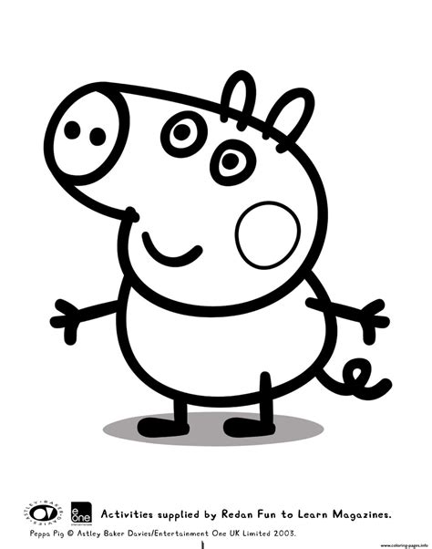 Peppa Pig Coloring Pages Best Coloring Pages For Kids