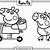 peppa pig coloring page