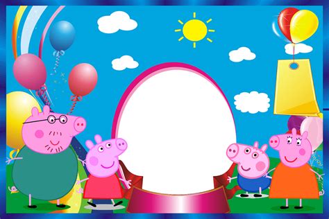 peppa pig cumpleaños png