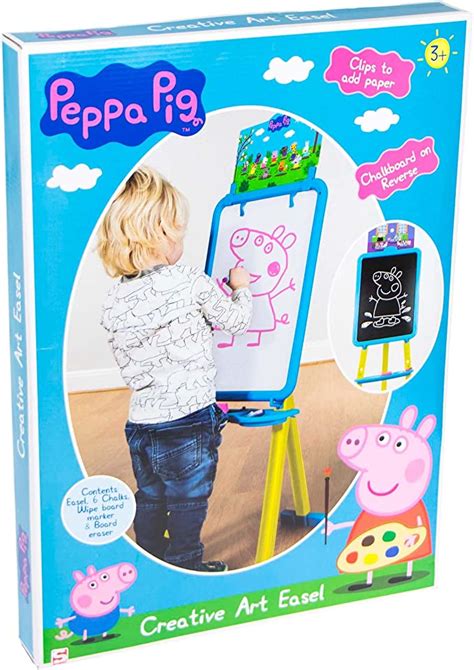 peppa pig double sided easel