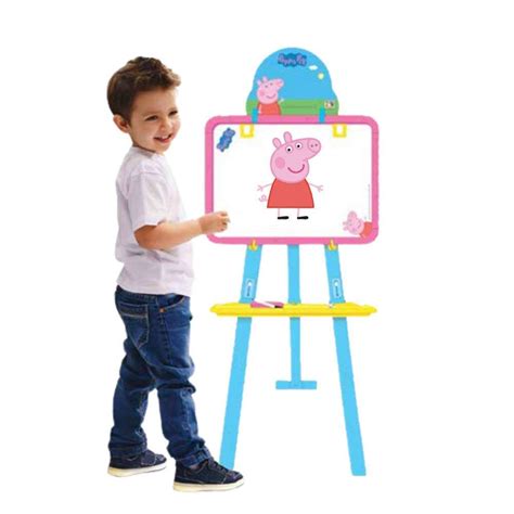 peppa pig double sided easel