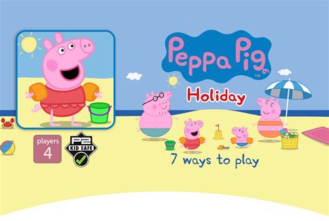 peppa pig games holiday