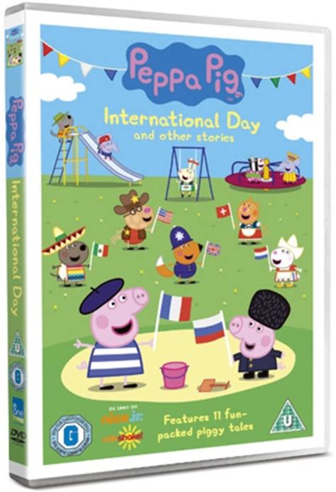 peppa pig international day dvd