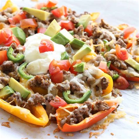 Pepper Nachos Keto