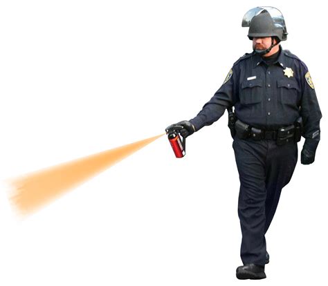Pepper Spray Cop