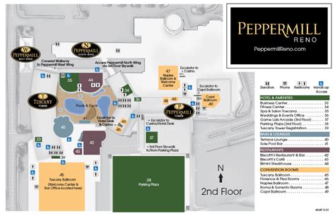 Peppermill Hotel Map