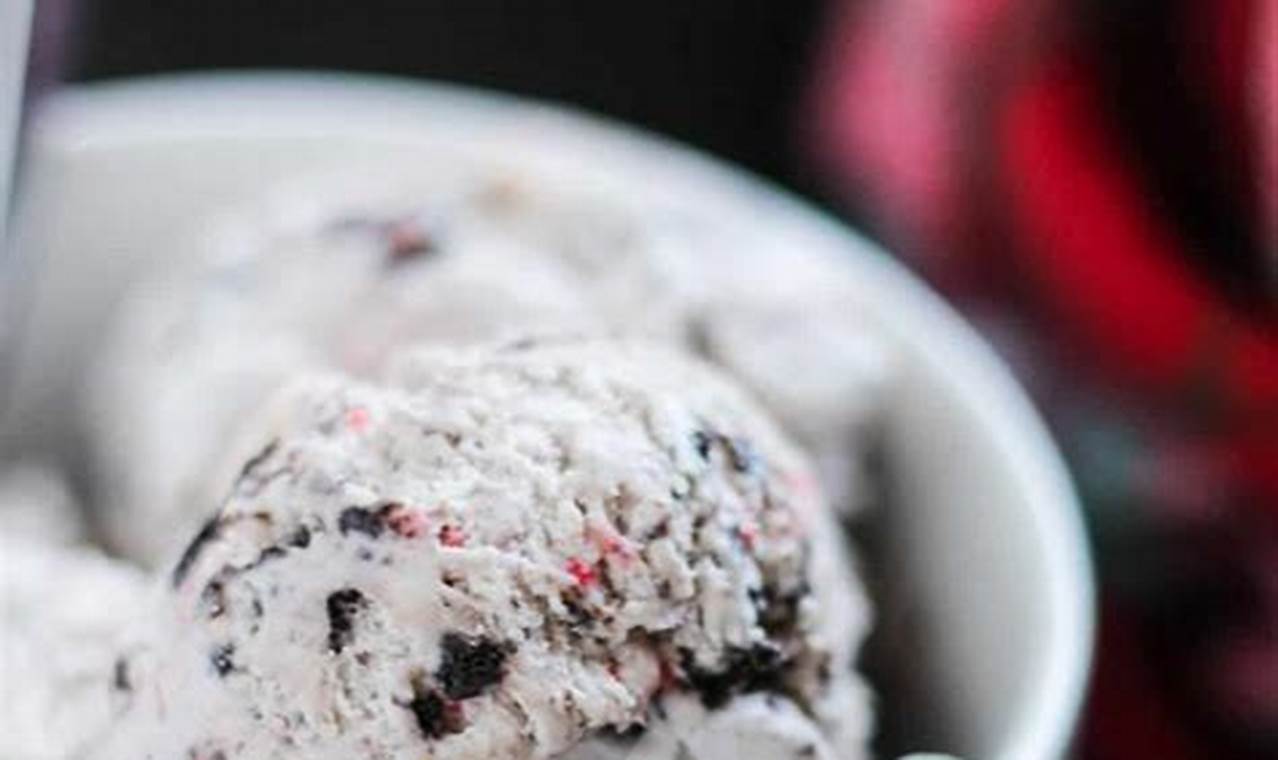 peppermint oreo ice cream recipe
