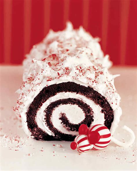 Candy Cane and Peppermint Candy Recipes For the Mint Lover Yule log