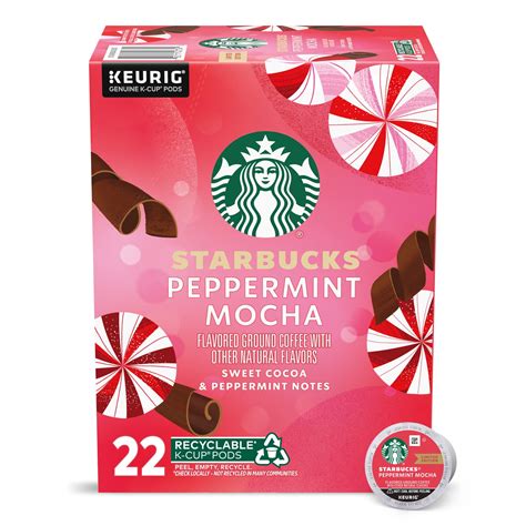 peppermint coffee k cups