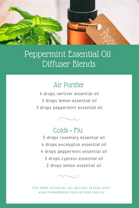 Peppermint Essential Oil Diffuser Benefits