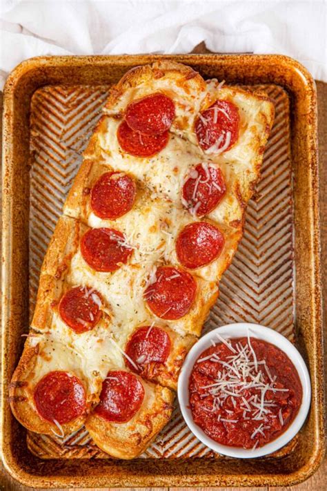pepperoni cheese bread loaf
