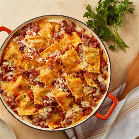 Pepperoni Ravioli Casserole
