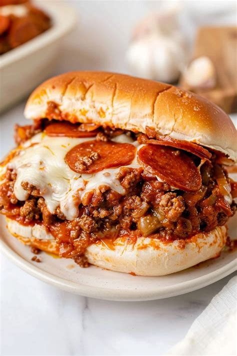 Pepperoni Sloppy Joe