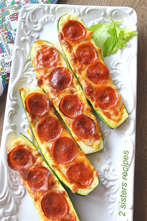 Pepperoni Zucchini Pizza