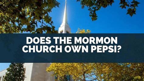 pepsi mormon owned