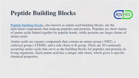 Peptide Building Blocks