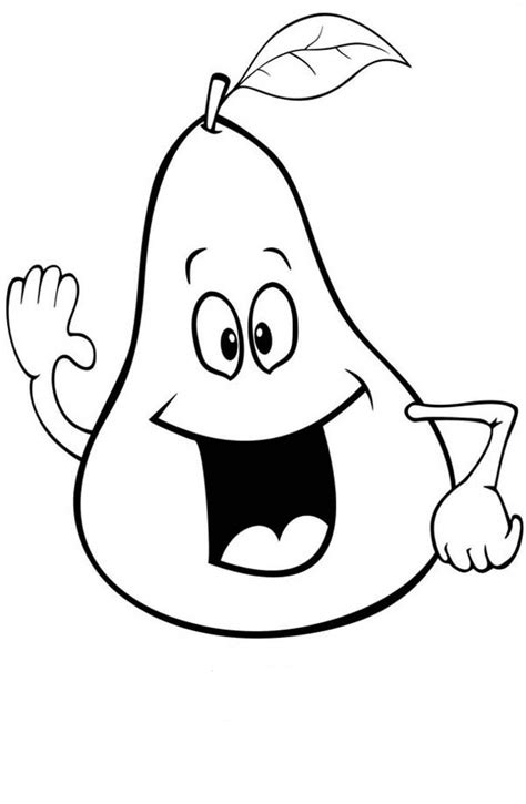 Dibujo Para Colorear Pera Dibujos Para Imprimir Gratis Img 5880