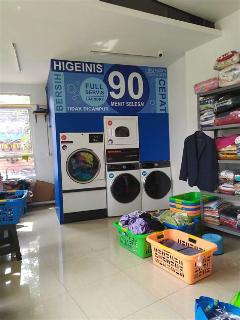 Peralatan Laundry Kiloan Modern dan Efisien