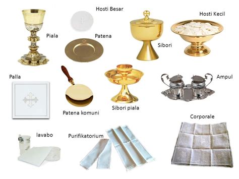 peralatan liturgi dalam gereja katolik