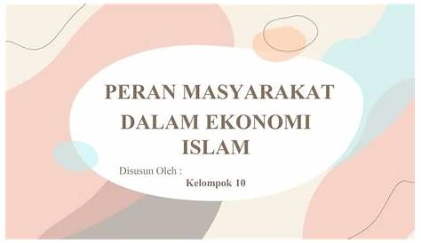 (DOC) Pemberdayaan Ekonomi Masyarakat Islam | Anggie Ariesta - Academia.edu