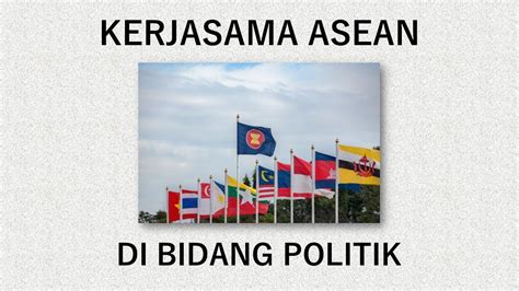 peran indonesia di bidang politik asean