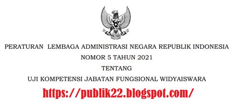 peraturan lan nomor 5 tahun 2021