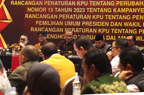 peraturan pkpu pemilu 2024