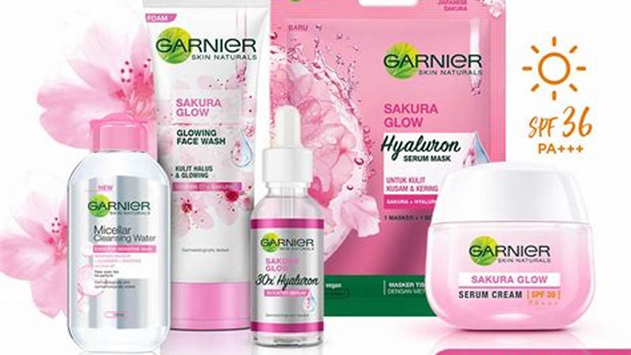 Rahasia Perbedaan Garnier Bright Complete dan Sakura Glow