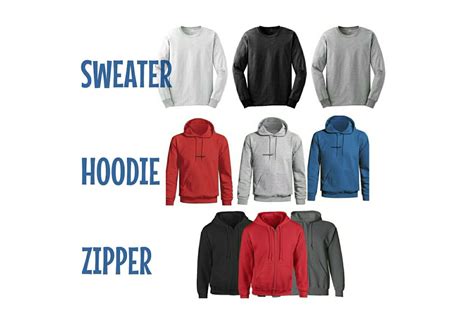 Perbedaan Hoodie dan Sweater