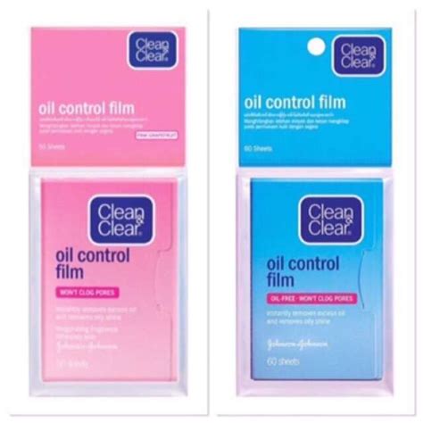 Perbedaan Oil Control Film Pink dan Biru Clean & Clear: Panduan Lengkap