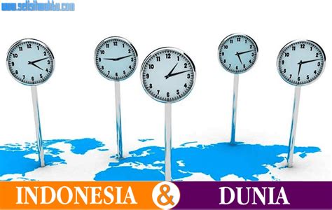 perbedaan jam indonesia dan qatar