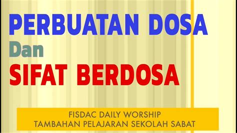 perbuatan dosa
