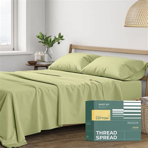 Percale Sheets Green