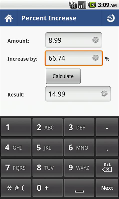 percentage calculator online free