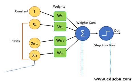 perceptron learning algorithm with example