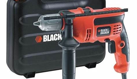 Perceuse Percussion Black Et Decker 600w à électrique KD860KA 600 W BLACK+DECKER