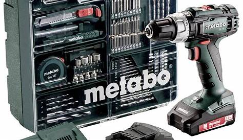 Perceuse sans fil METABO, 14.4 V 2 Ah, 2 batteries Leroy