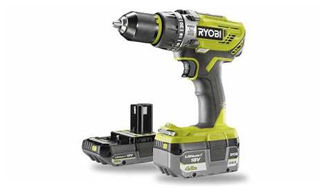 Perceuse Sans Fil Ryobi R18pd31 242vt à Percussion Sur Batterie R18PD31252TA55 18 V RYOBI