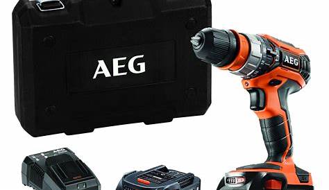 Perceuse visseuse sans fil AEG, 12 V 2 Ah, 2 batteries
