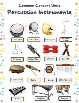 Percussion Instruments In Band