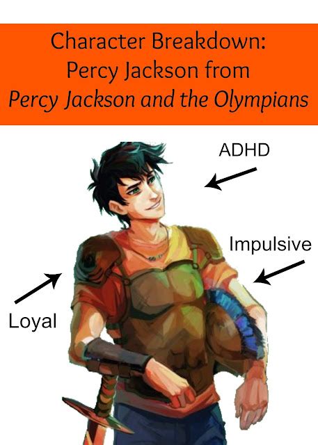 percy jackson character descriptions