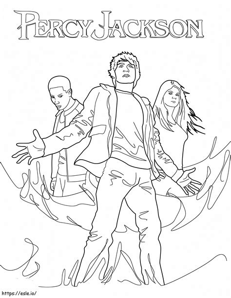 Percy Jackson Coloring Capcut