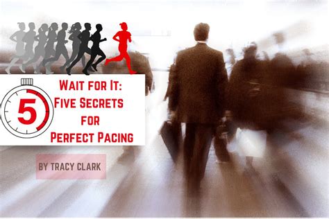 perfect pacing