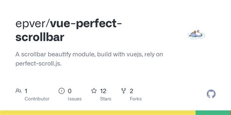 Perfect Scrollbar Vue