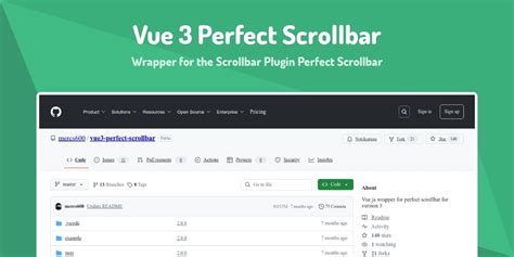 Perfect Scrollbar Vue Js