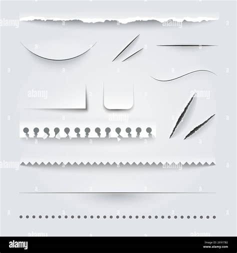 Perforated Edge Paper